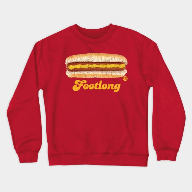 FOOTLONG Crewneck Sweatshirt by toddgoldmanart